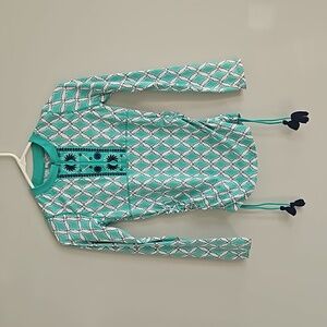 Cabana Life Girls Swim Shirt Rashguard Size 12